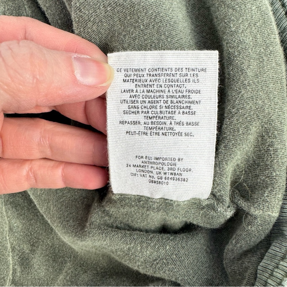 Anthropologie Plus 3X Everyday Belted Moto Jacket Light Green Lined Zip & Button - Picture 11 of 16